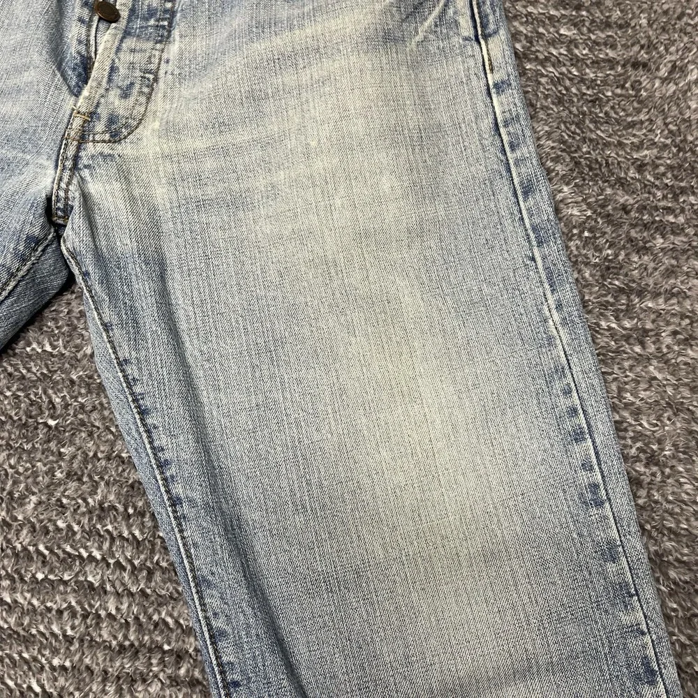 Vintage‎ Levis Signature Low Straight Jeans Mens 32x30 Blue Button Fly Y2K '06